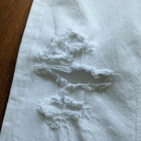 AGOLDE white 90s mid rise loose fit jeans denim 26 - Picture 6 of 14